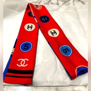 Pre-Loved Chanel Cruise 23 Twilly/Scarf